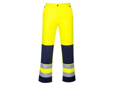 Portwest TX71 hi-vis broek, geel/blauw, maat M, per stuk