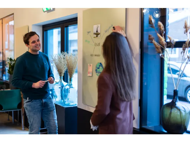 Mat Glasbord 90x120cm Sage Green rechte hoeken