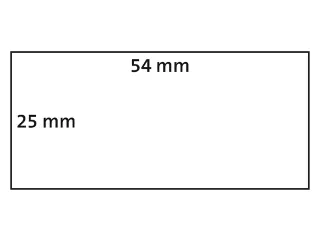 Etiket Dymo 11352 Labelprint Retouradres 25x54mm - 6