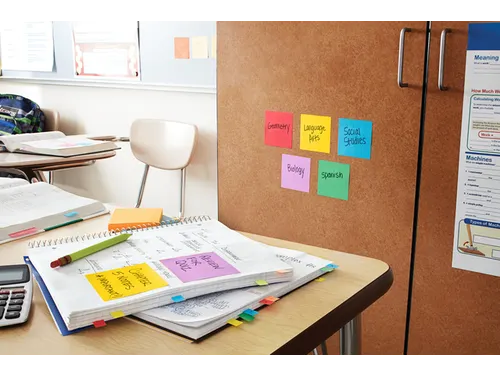 Memoblok Post-it 654 Super Sticky 76x76mm ultrageel 12 stuks