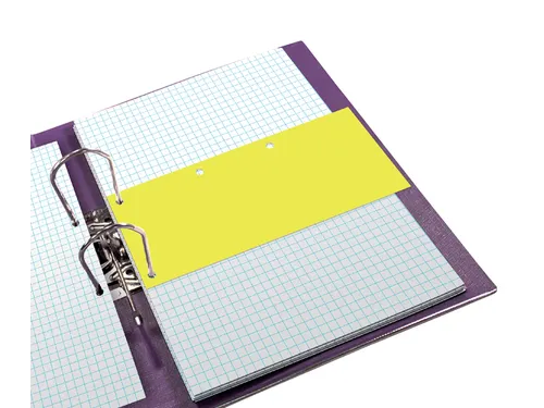 Scheidingsstrook Oxford Duo 240x105mm geel