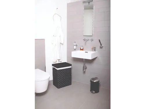 Pedaalemmer Belle Deluxe 5 Liter Zwart / Mat RVS