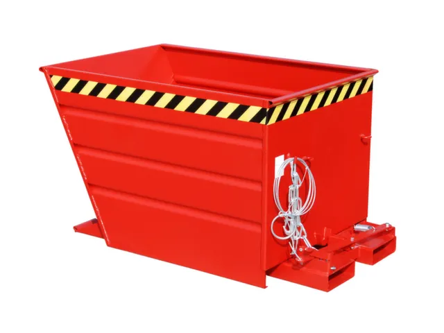 kiepbak,HxLxB 730x1370x800mm,0,55m³,draagverm. 750kg,RAL3000