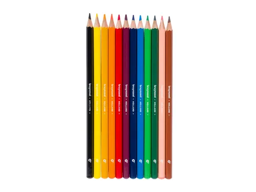 Kleurpotloden Bruynzeel Kids assorti 12 stuks