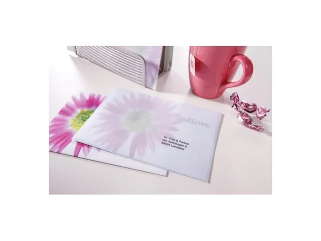 Adresetiket Avery J8565-25 99,1x67,7mm Transparant Inkjet 200 stuks