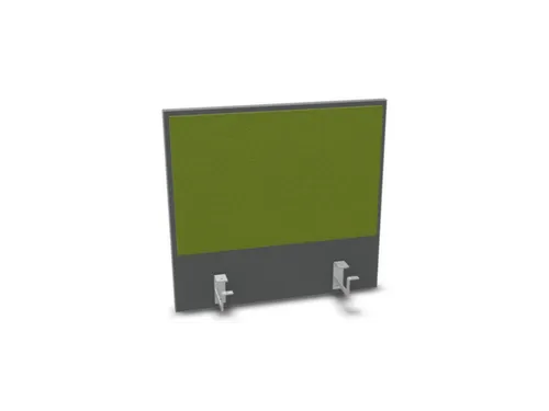 opzetpaneel bureau aanbouw achter MS-donkergrijs BN7048-groen 600mm