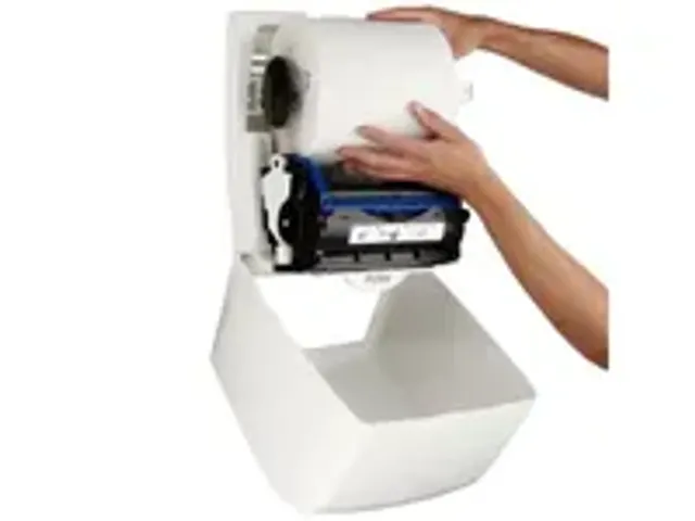 OUTLET Distributeur rouleau essuie-mains Aquarius 73575 Blanc