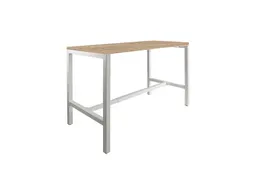 Domino Basic statafel 180x80cm 110cm honey castello 25mm alu
