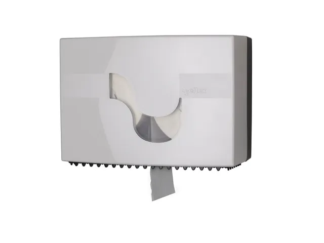 Toiletpapier dispenser Celtex Megamini Bis wit 2 rol