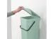 Afvalemmer Sort & Go 12 Liter Jade Lichtgroen