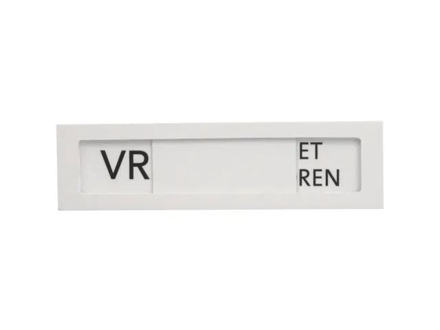 Premium Schuifbord Wit Niet Storen 150x40mm