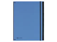 Sorteermap Pagna Trend 7 vaks A4 lichtblauw karton