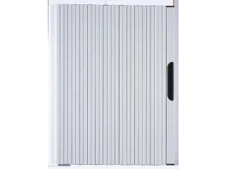 jaloeziedeurkast,HxBxD 695x1200x420mm,1xStalen bodem,rolluik RAL7021 - 6