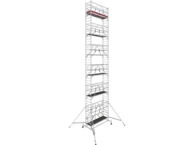 échafaudage roulant H de travail 13 4m échafaudage H 12 5m