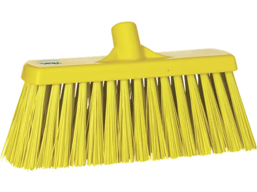 Hygiene 2915-6 Bezem Geel 30cm harde vezels