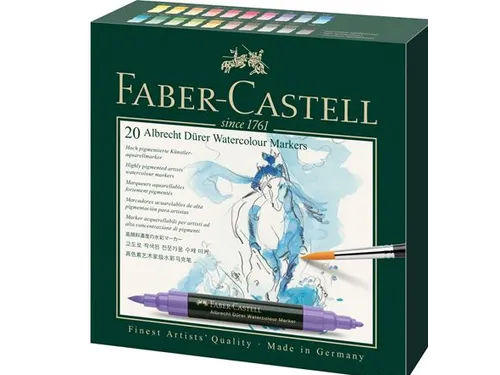 Aquarel marker Faber-Castell Albrecht Dürer doos a 20 stuks
