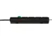 Stekkerdoos Brennenstuhl Comfort Plus 4vdg incl platte stekker 2m zw