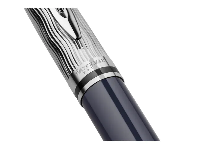 Vulpen Waterman Expert L'essence du Bleu lacquer CT Fijn Blauwe inkt