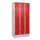 Z-garderobekast,HxBxD 1950x900x500mm,vak B 150/300mm,draaigrendel