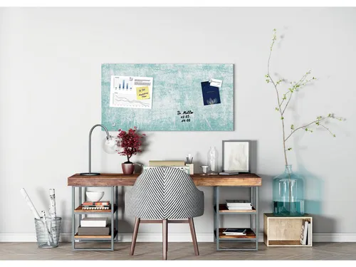 Glas Magneetbord Sigel Artverum Turquoise Wall mat 91x46cm