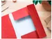 Elastomap A4 Met 3 Kleppen Karton Rood Voor 200 Vel Pak 10 Stuks