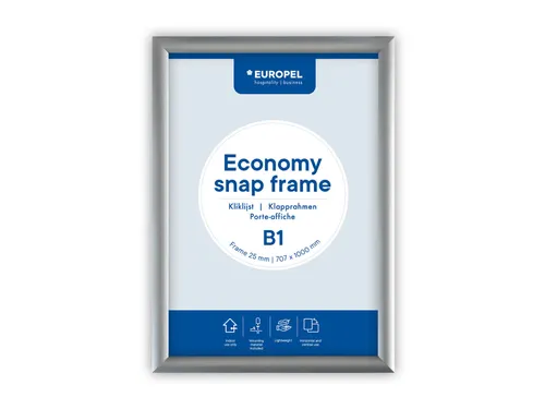Kliklijst Europel Economy B1 zilver