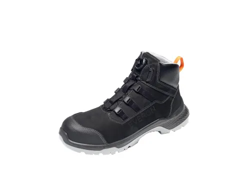 Emma EVERON XD 2.0 DISC hoge veiligheidsschoen S3S Nubuck Zwart XD-45