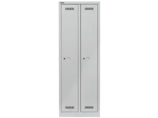 garderobekast,HxBxD 1700x610x500mm,2vak,vak B 248mm,cil.-slot, - 1