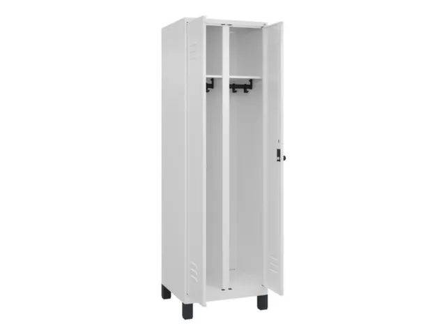 locker voor scheiding van kleding,HxBxD 1950x600x500mm,2vak
