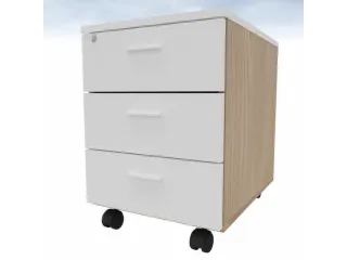 mobiel ladeblok,HxBxD 580x420x560mm,3lade(n),centr. vergrendeling - 5