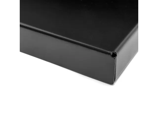 Reclamepaneel Panel Base Staal 40x40 cm Zwart