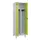PBM-locker,HxBxD 1950x600x500mm,2vak,vak B 300mm,draaigrendel
