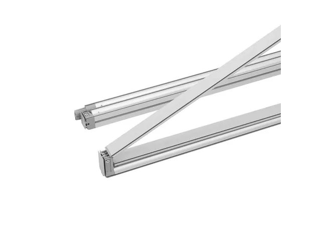 FlexFrame Modulair systeem beurswand 150x200cm Zilver frame