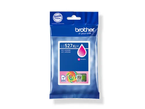 Inktcartridge Brother LC-527XLM HC rood 2000 pagina's