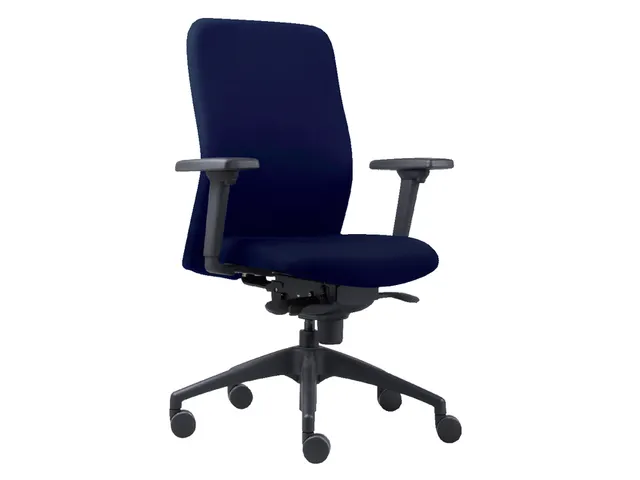 Bureaustoel Euroseats Vigo 002 Blauw