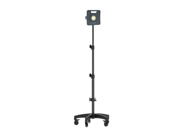 acculamp,behuizing gegoten aluminium,1 LED,3000lumen,draaggreep