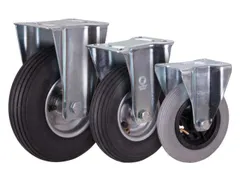 wielen met luchtbanden,lucht,draagverm. 225kg,Ø 200mm,meerprijs