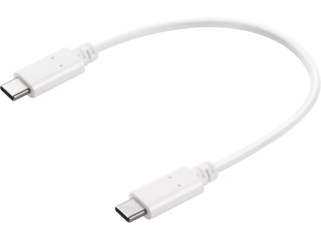 USB-C CHARGEKABEL 0.2 Meter Wit