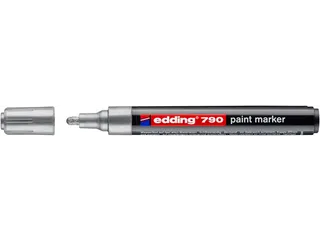 Paintmarker edding 790 op alcoholbasis 2-3mm zilver - 1