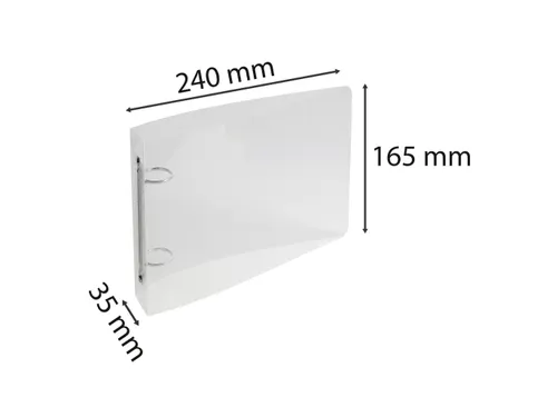 Ringmap PP CRYSTAL 1 25x200 2R 25mm tr.