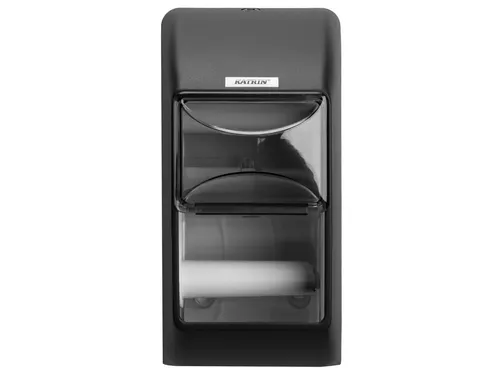 Toiletpapierdispenser Katrin duo zwart 104452