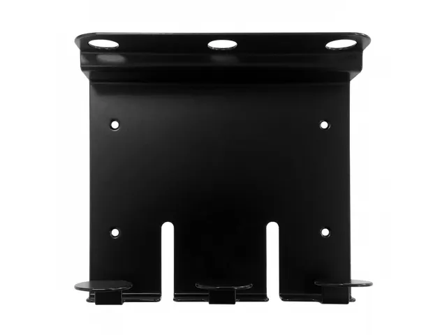 Support mural TSC triple métal noir pour flacon 475ml 10 pièces