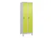 locker voor scheiding van kleding,HxBxD 1950x600x500mm,2vak