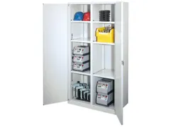 zwaarlastkast met openslaande deuren,HxBxD 1950x1000x600mm