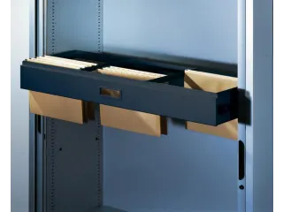 hangmappenlade,v. roldeurkast,v. kast B 1200mm,volledig uittrekbaar - 1