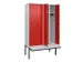 locker voor scheiding van kleding,HxBxD 2120x1200x815mm,4vak