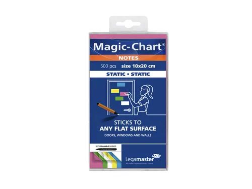 Legamaster Magic-Chart Notes 10x20cm assorti 500 vel