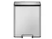 Ecocasa Ii Recycling Pedaalemmer Mat Rvs 36 Liter + 24 Liter