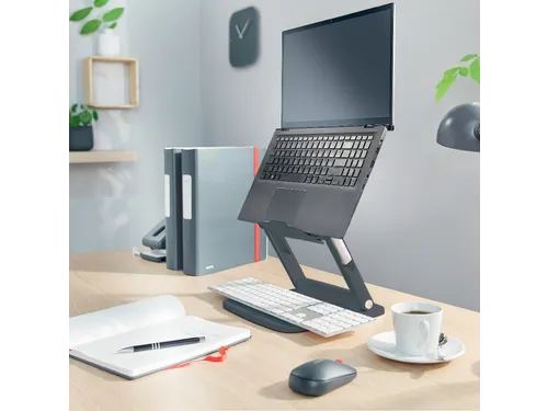 Leitz Ergo Laptopstandaard verstelbare multihoek Grijs