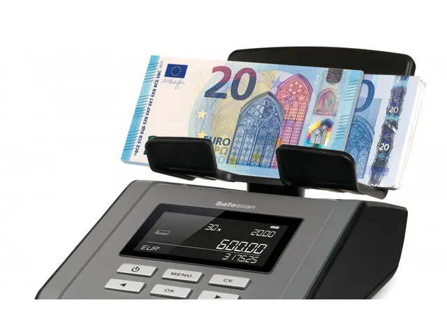 Geldtelweegschaal Safescan 6165 Zwart